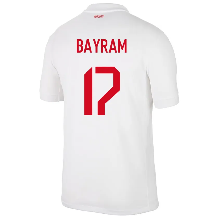 Danxen Barn Kalkon Abdurrahman Bayram #17 Vit Hemmatröja Matchtröjor 24-26 Tröjor T-Tröja