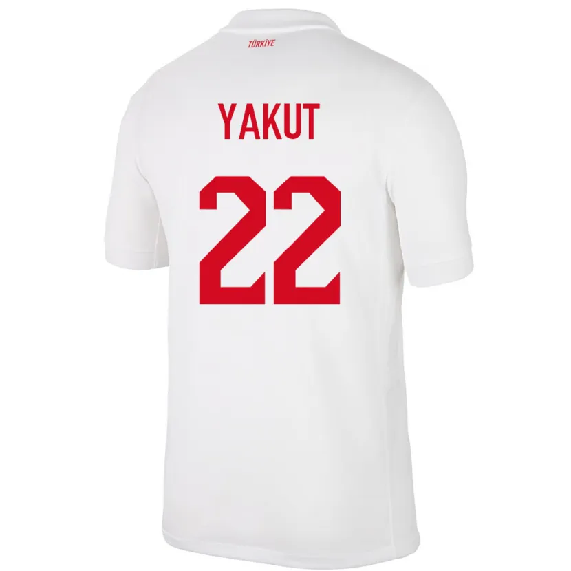 Danxen Barn Kalkon Narin Yakut #22 Vit Hemmatröja Matchtröjor 24-26 Tröjor T-Tröja