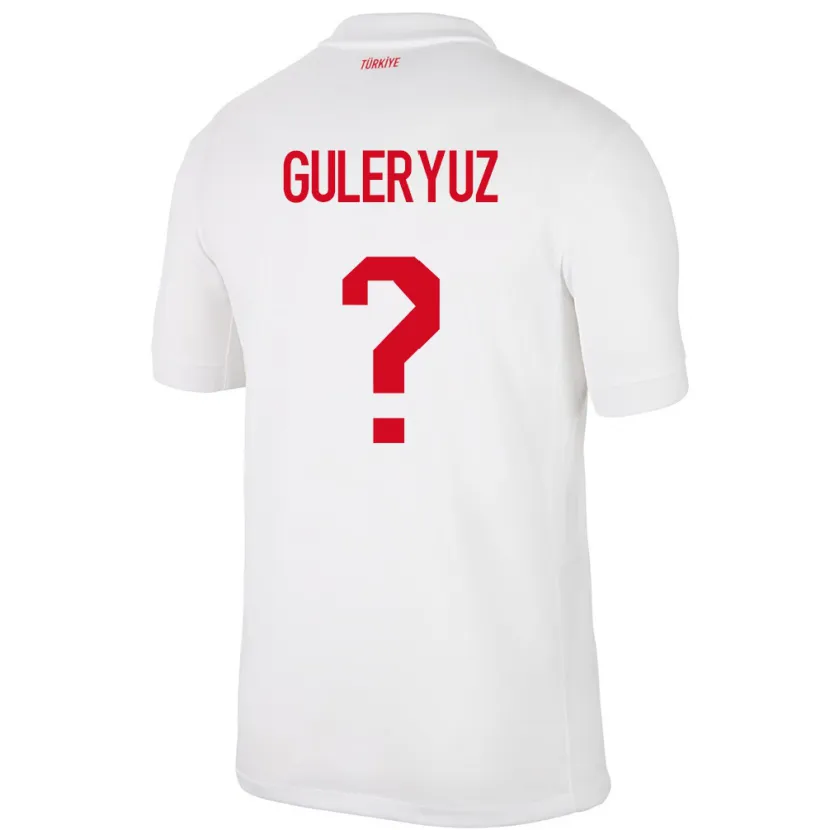 Danxen Barn Kalkon Göknur Güleryüz #0 Vit Hemmatröja Matchtröjor 24-26 Tröjor T-Tröja