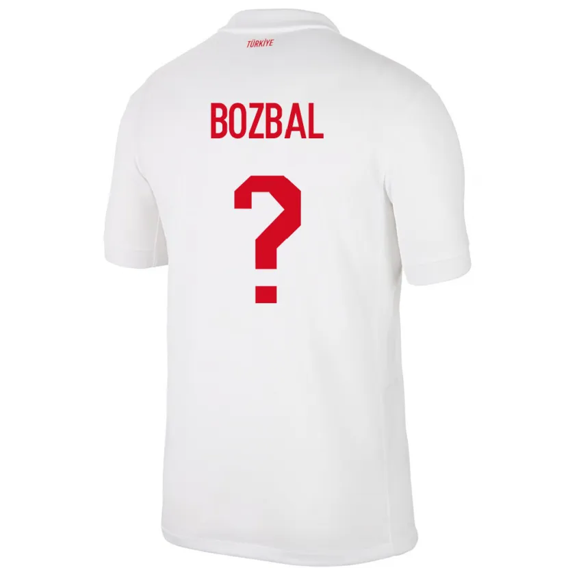 Danxen Barn Kalkon Birsen Bozbal #0 Vit Hemmatröja Matchtröjor 24-26 Tröjor T-Tröja