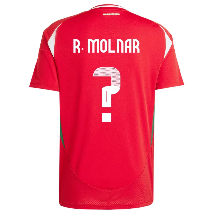 Danxen Barn Ungern Rajmund Molnár #0 Röd Hemmatröja Matchtröjor 24-26 Tröjor T-Tröja