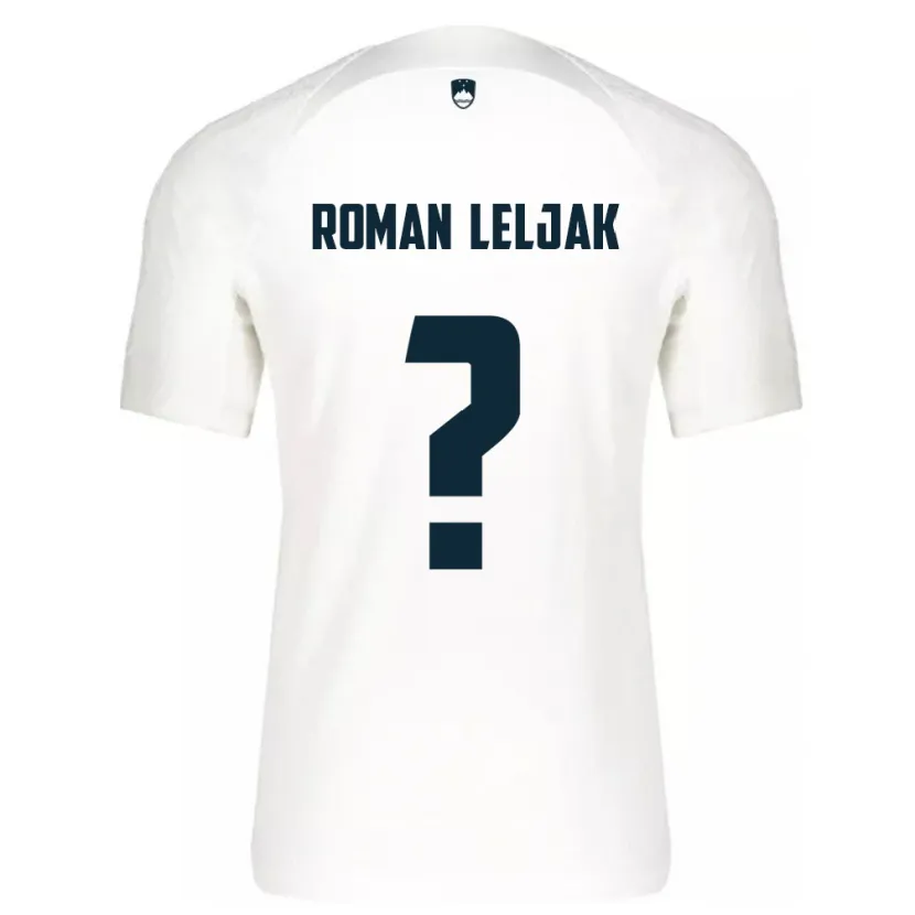 Danxen Barn Slovenien Nejc Roman Leljak #0 Vit Hemmatröja Matchtröjor 24-26 Tröjor T-Tröja