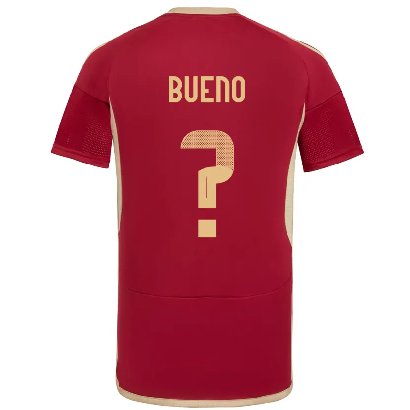 Danxen Barn Venezuela Jesús Bueno #0 Bourgogne Hemmatröja Matchtröjor 24-26 Tröjor T-Tröja