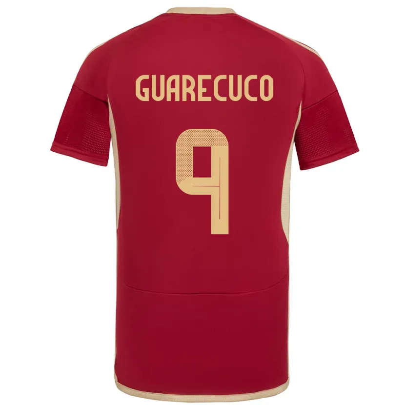 Danxen Barn Venezuela Joemar Guarecuco #9 Bourgogne Hemmatröja Matchtröjor 24-26 Tröjor T-Tröja