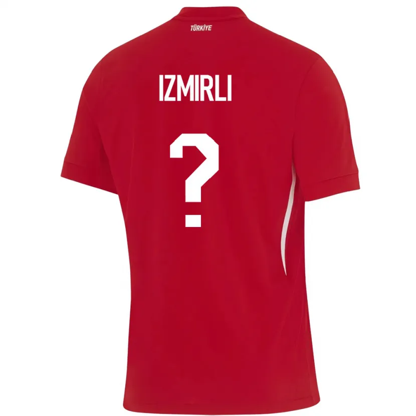 Danxen Barn Kalkon Ege İzmirli #0 Röd Bortatröja Matchtröjor 24-26 Tröjor T-Tröja
