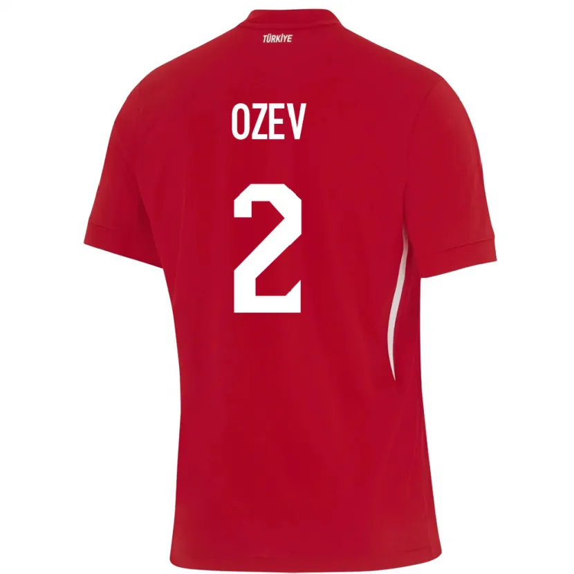 Danxen Barn Kalkon Ümran Özev #2 Röd Bortatröja Matchtröjor 24-26 Tröjor T-Tröja