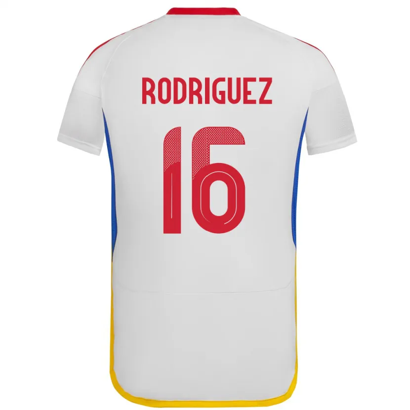 Danxen Barn Venezuela Arianna Rodríguez #16 Vit Bortatröja Matchtröjor 24-26 Tröjor T-Tröja