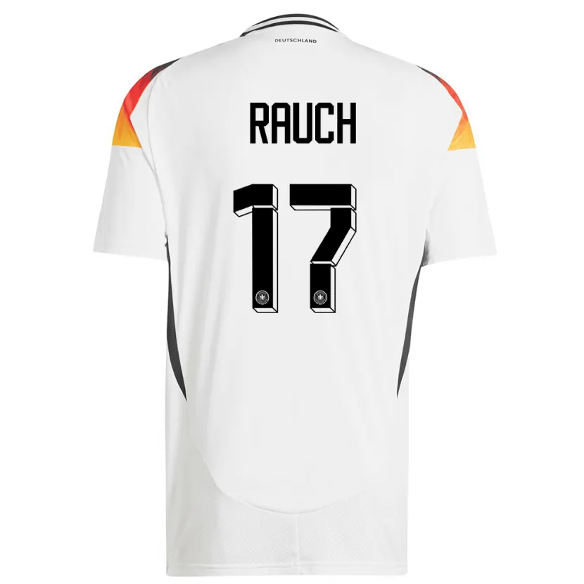 Danxen Män Tyskland Felicitas Rauch #17 Vit Hemmatröja Matchtröjor 24-26 Tröjor T-Tröja