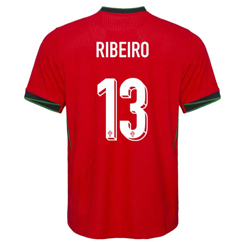 Danxen Män Portugal Antonio Ribeiro #13 Röd Hemmatröja Matchtröjor 24-26 Tröjor T-Tröja