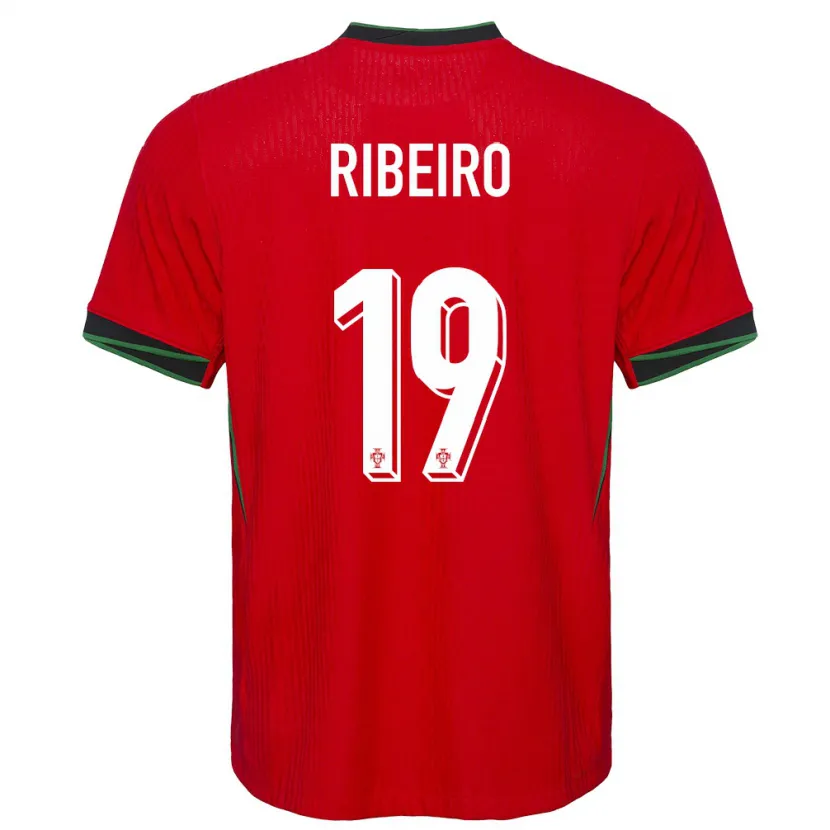 Danxen Män Portugal Rodrigo Ribeiro #19 Röd Hemmatröja Matchtröjor 24-26 Tröjor T-Tröja
