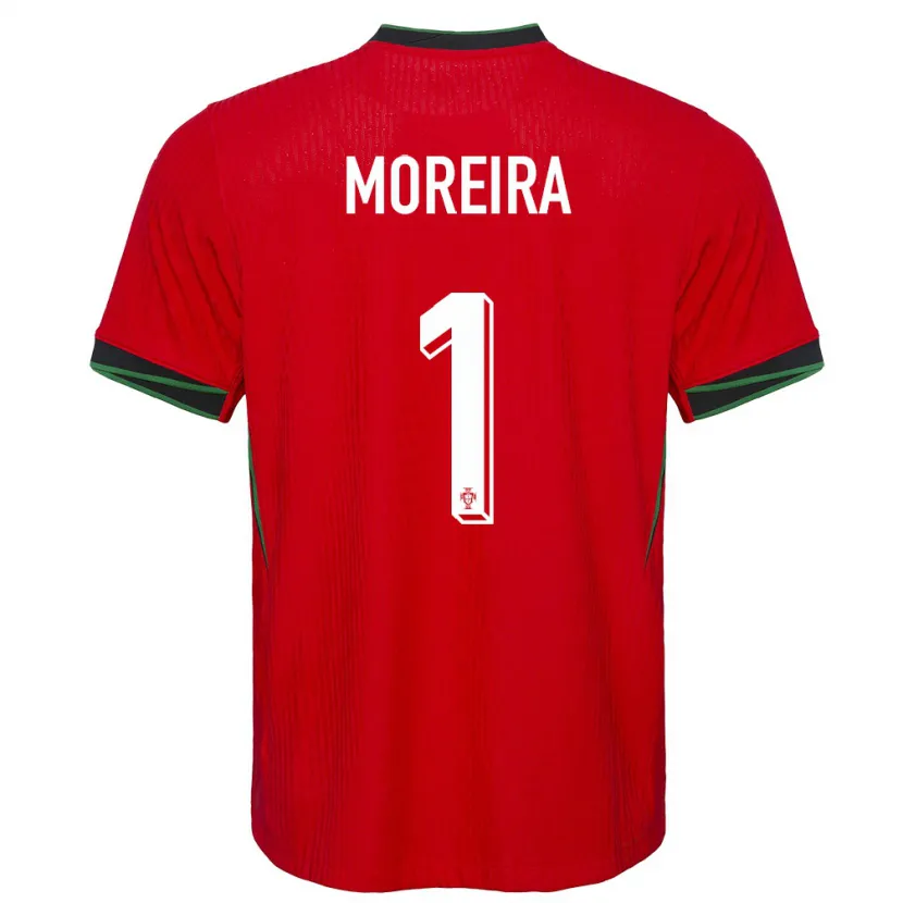 Danxen Män Portugal Andre Moreira #1 Röd Hemmatröja Matchtröjor 24-26 Tröjor T-Tröja