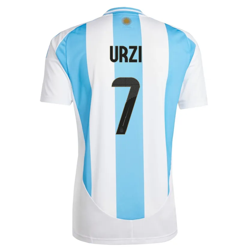 Danxen Män Argentina Agustin Urzi #7 Vit Blå Hemmatröja Matchtröjor 24-26 Tröjor T-Tröja