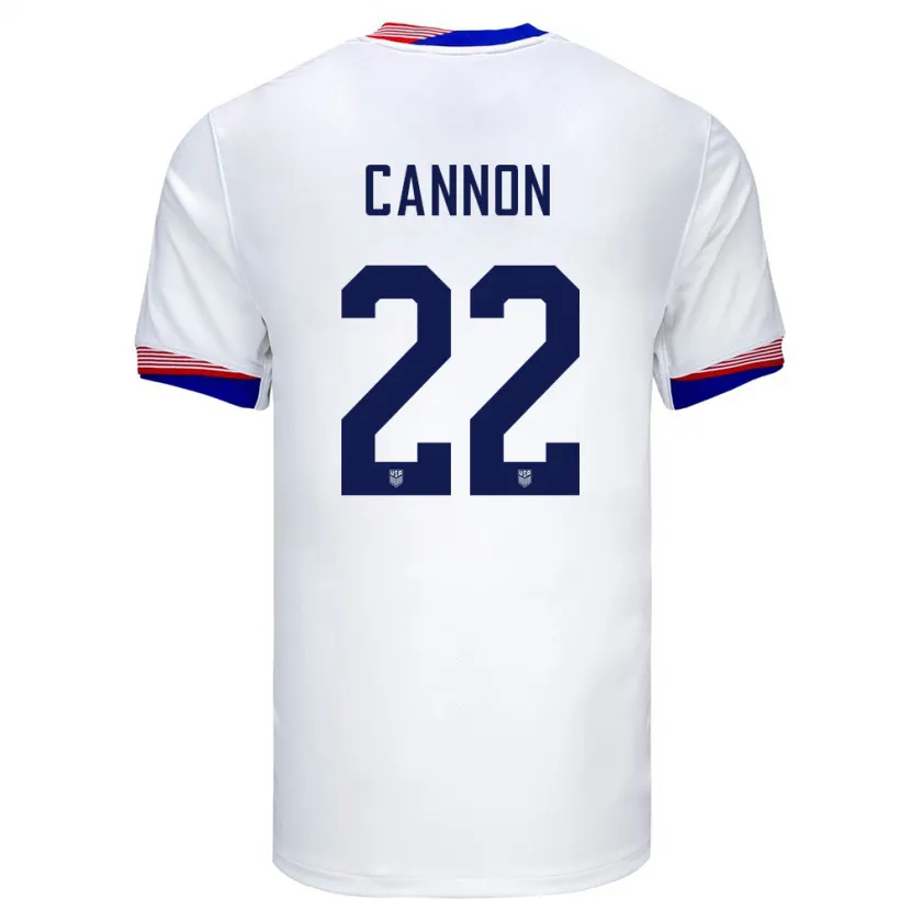 Danxen Män Usa Reggie Cannon #22 Vit Hemmatröja Matchtröjor 24-26 Tröjor T-Tröja