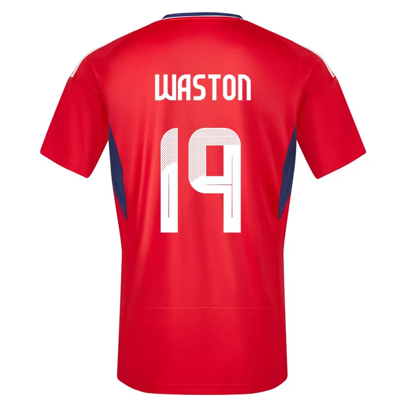 Danxen Män Costa Rica Kendall Waston #19 Röd Hemmatröja Matchtröjor 24-26 Tröjor T-Tröja