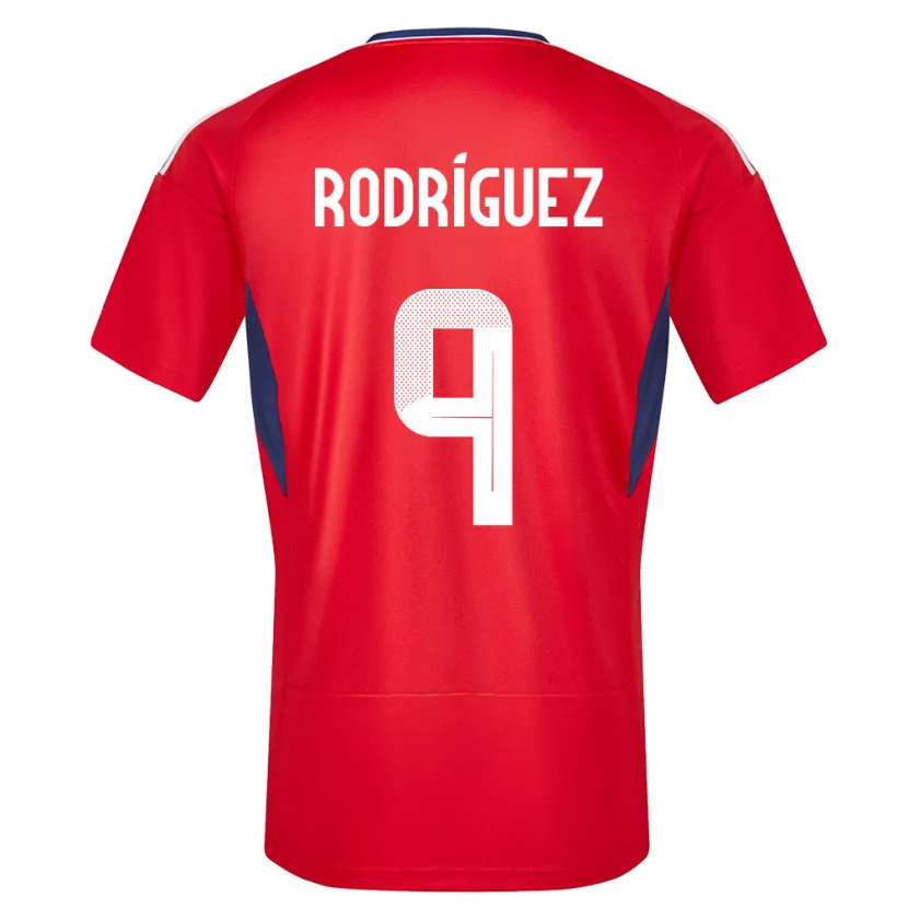 Danxen Män Costa Rica Doryan Rodriguez #9 Röd Hemmatröja Matchtröjor 24-26 Tröjor T-Tröja