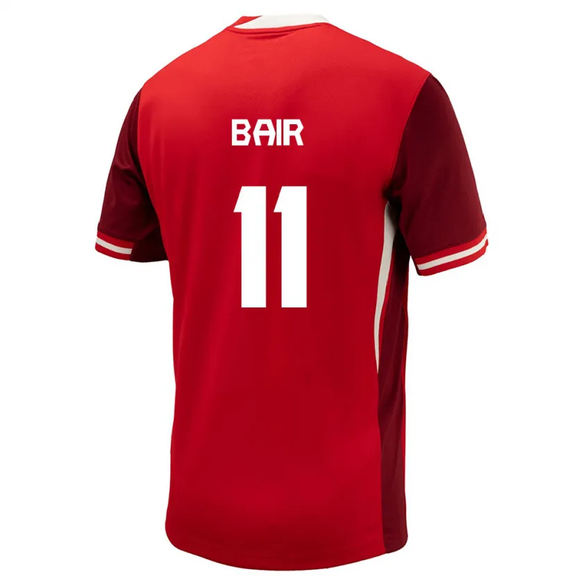Danxen Män Kanada Theo Bair #11 Röd Hemmatröja Matchtröjor 24-26 Tröjor T-Tröja