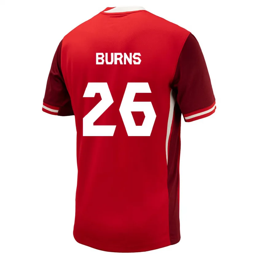 Danxen Män Kanada Zoe Burns #26 Röd Hemmatröja Matchtröjor 24-26 Tröjor T-Tröja