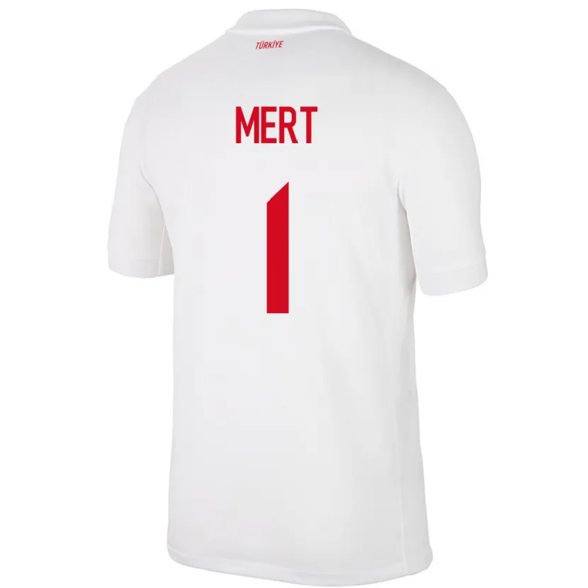 Danxen Män Kalkon Mert Günok #1 Vit Hemmatröja Matchtröjor 24-26 Tröjor T-Tröja