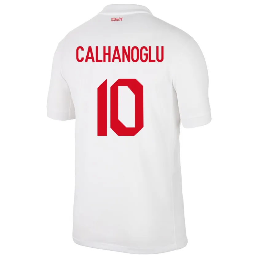 Danxen Män Kalkon Hakan Çalhanoğlu #10 Vit Hemmatröja Matchtröjor 24-26 Tröjor T-Tröja