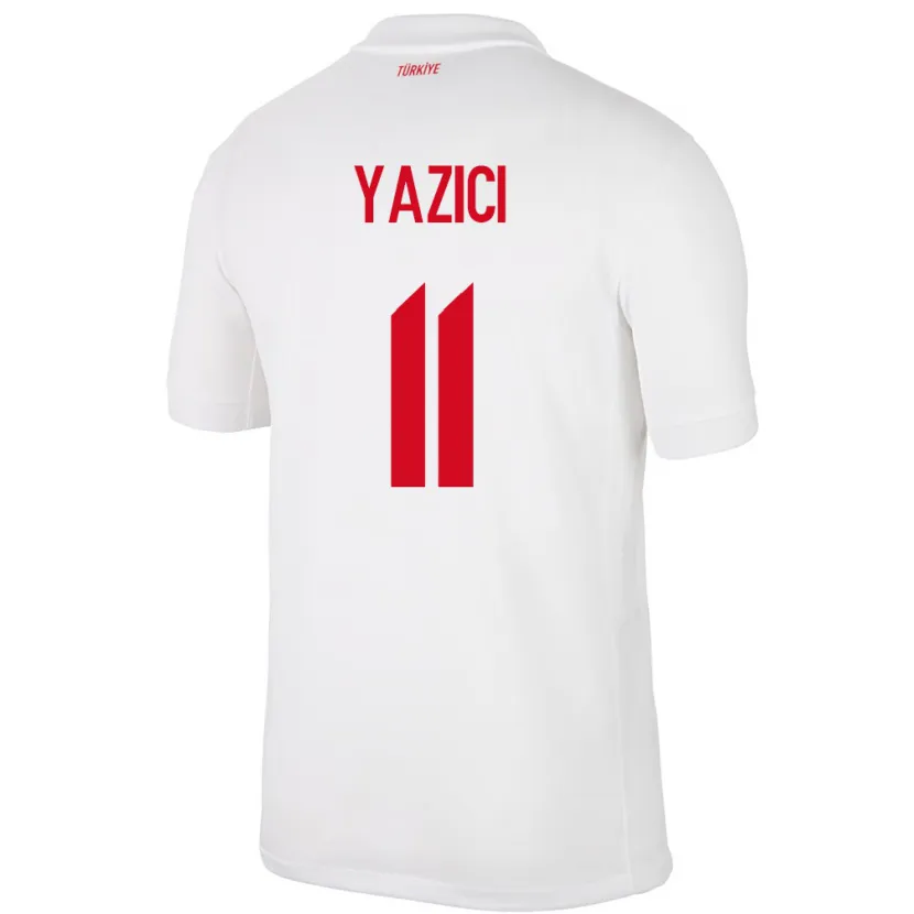 Danxen Män Kalkon Yusuf Yazıcı #11 Vit Hemmatröja Matchtröjor 24-26 Tröjor T-Tröja