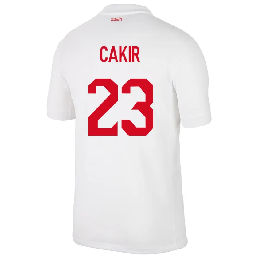 Danxen Män Kalkon Uğurcan Çakır #23 Vit Hemmatröja Matchtröjor 24-26 Tröjor T-Tröja