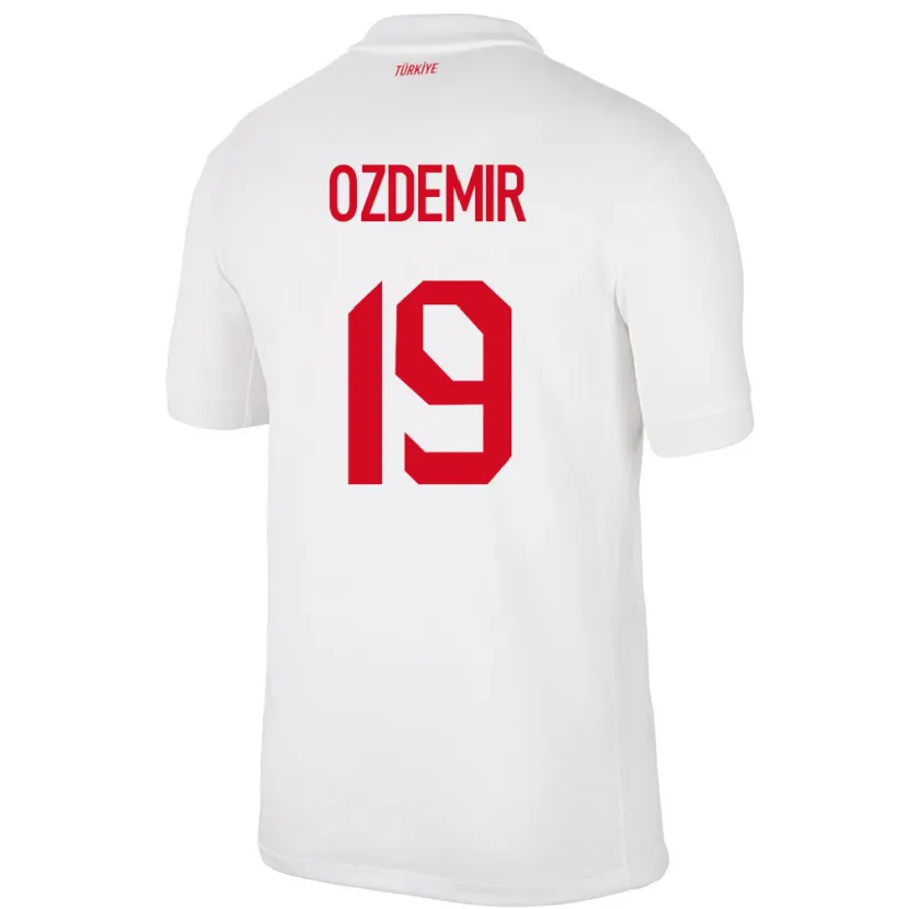 Danxen Män Kalkon Halil Özdemir #19 Vit Hemmatröja Matchtröjor 24-26 Tröjor T-Tröja