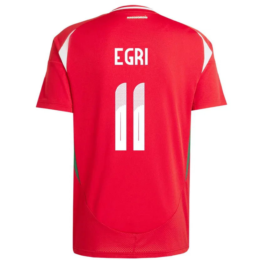 Danxen Män Ungern Imre Egri #11 Röd Hemmatröja Matchtröjor 24-26 Tröjor T-Tröja
