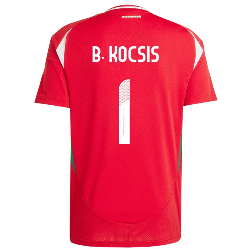 Danxen Män Ungern Botond Kocsis #1 Röd Hemmatröja Matchtröjor 24-26 Tröjor T-Tröja