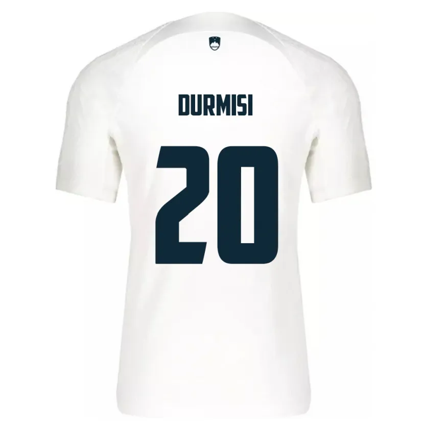 Danxen Män Slovenien Arman Durmisi #20 Vit Hemmatröja Matchtröjor 24-26 Tröjor T-Tröja