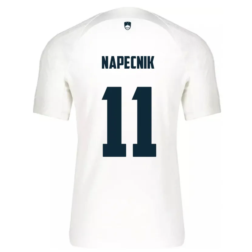Danxen Män Slovenien Gal Napecnik #11 Vit Hemmatröja Matchtröjor 24-26 Tröjor T-Tröja