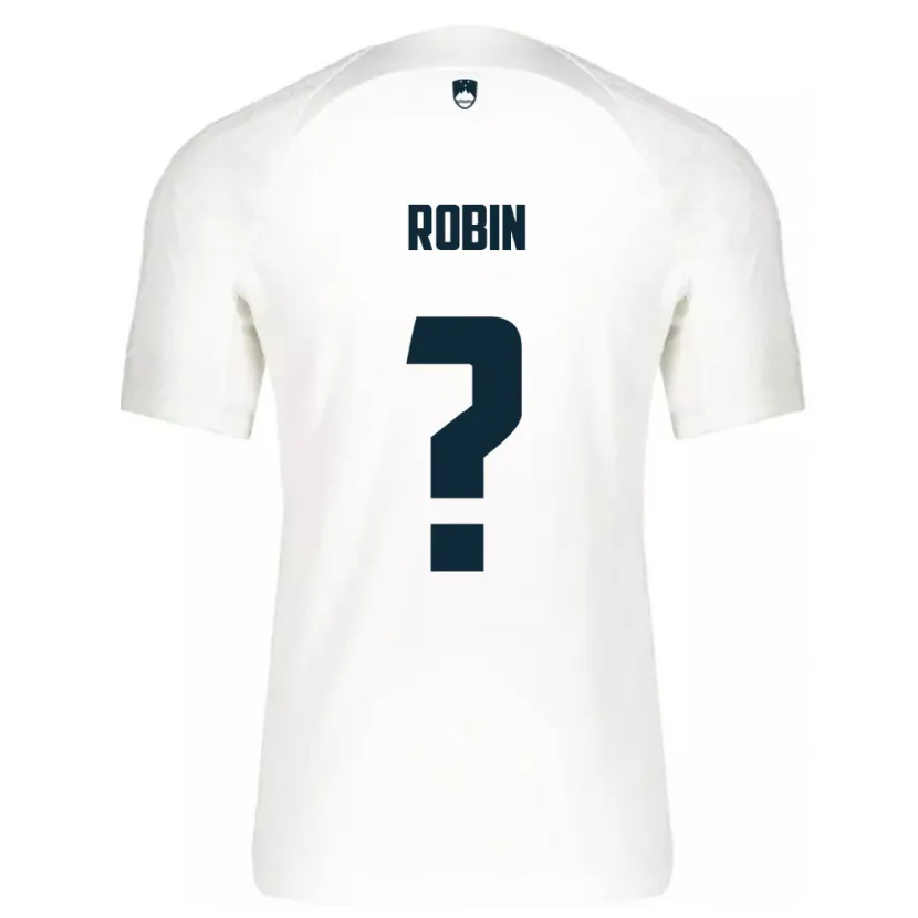 Danxen Män Slovenien Jaka Robin #0 Vit Hemmatröja Matchtröjor 24-26 Tröjor T-Tröja