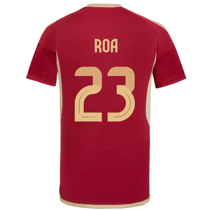 Danxen Män Venezuela Keiber Roa #23 Bourgogne Hemmatröja Matchtröjor 24-26 Tröjor T-Tröja