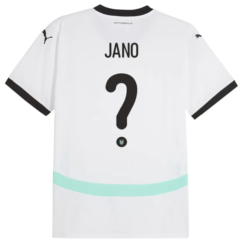 Danxen Män Österrike Zeteny Jano #0 Vit Bortatröja Matchtröjor 24-26 Tröjor T-Tröja