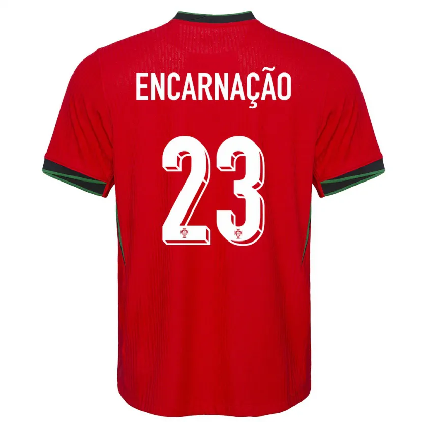 Danxen Kvinnor Portugal Telma Encarnacao #23 Röd Hemmatröja Matchtröjor 24-26 Tröjor T-Tröja