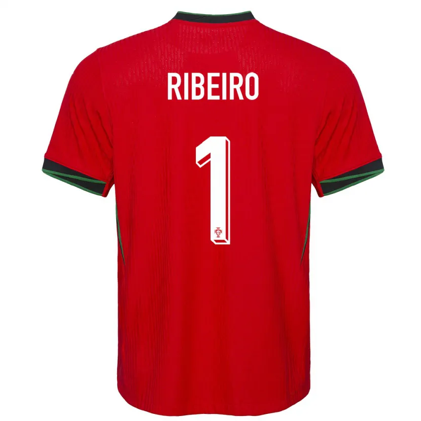Danxen Kvinnor Portugal Goncalo Ribeiro #1 Röd Hemmatröja Matchtröjor 24-26 Tröjor T-Tröja