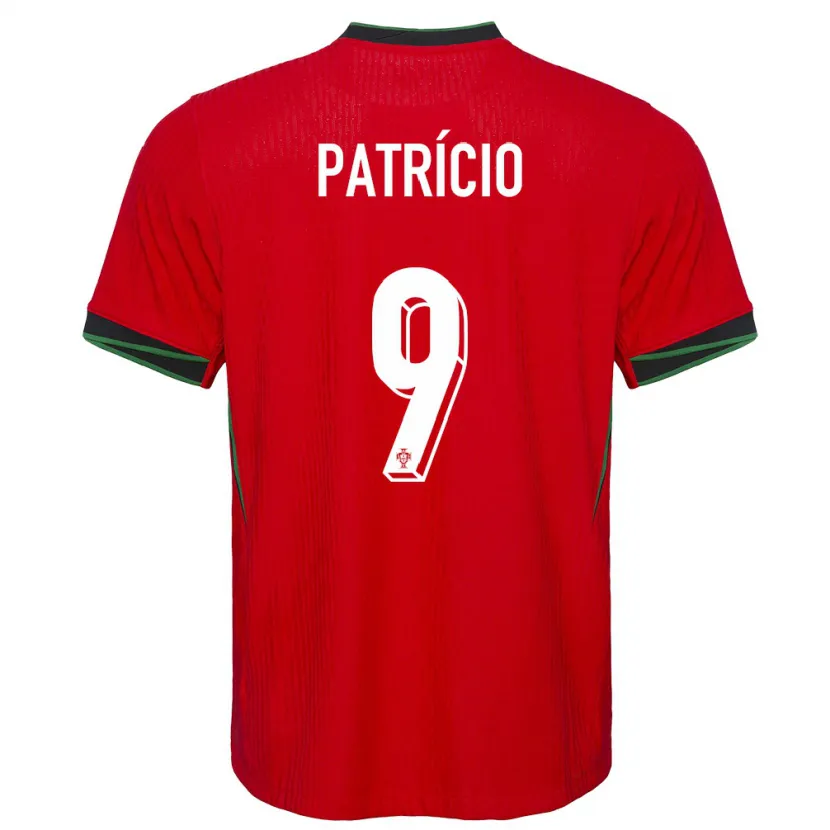 Danxen Kvinnor Portugal Nuno Patricio #9 Röd Hemmatröja Matchtröjor 24-26 Tröjor T-Tröja