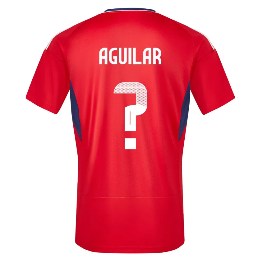 Danxen Kvinnor Costa Rica Deylan Aguilar #0 Röd Hemmatröja Matchtröjor 24-26 Tröjor T-Tröja