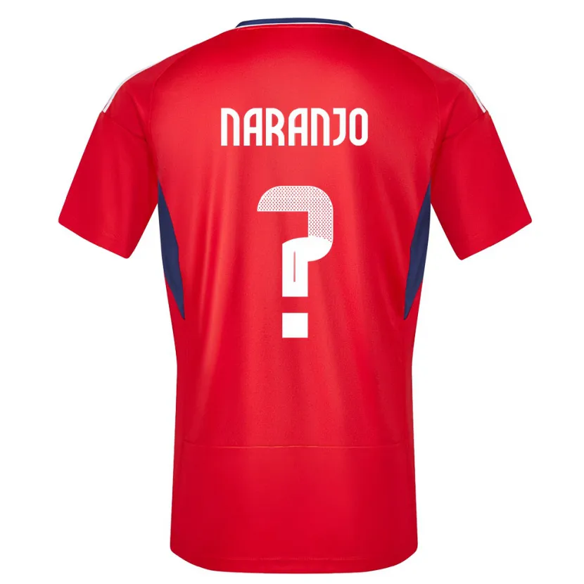 Danxen Kvinnor Costa Rica Andry Naranjo #0 Röd Hemmatröja Matchtröjor 24-26 Tröjor T-Tröja