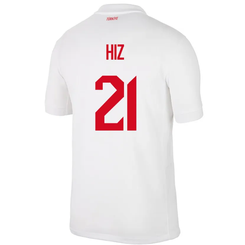 Danxen Kvinnor Kalkon Gülbin Hız #21 Vit Hemmatröja Matchtröjor 24-26 Tröjor T-Tröja