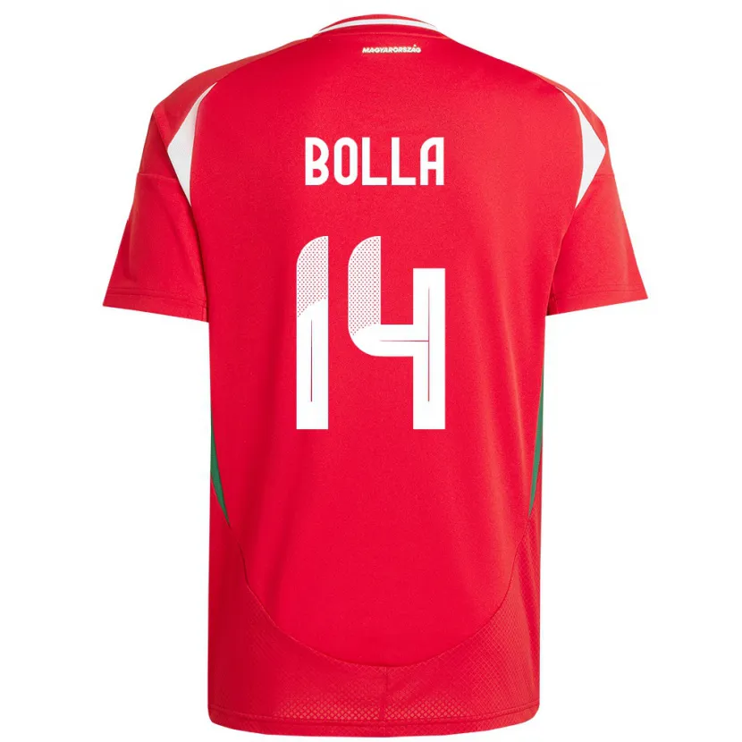 Danxen Kvinnor Ungern Bendegúz Bolla #14 Röd Hemmatröja Matchtröjor 24-26 Tröjor T-Tröja