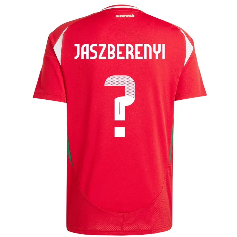 Danxen Kvinnor Ungern Péter Jászberényi #0 Röd Hemmatröja Matchtröjor 24-26 Tröjor T-Tröja