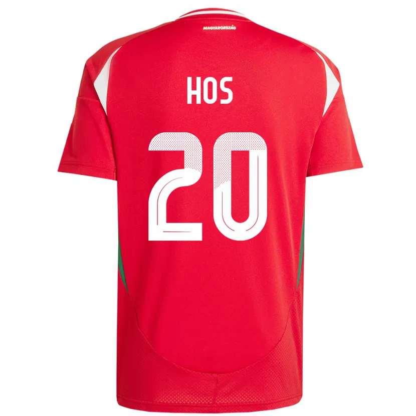 Danxen Kvinnor Ungern Zsombor Hős #20 Röd Hemmatröja Matchtröjor 24-26 Tröjor T-Tröja