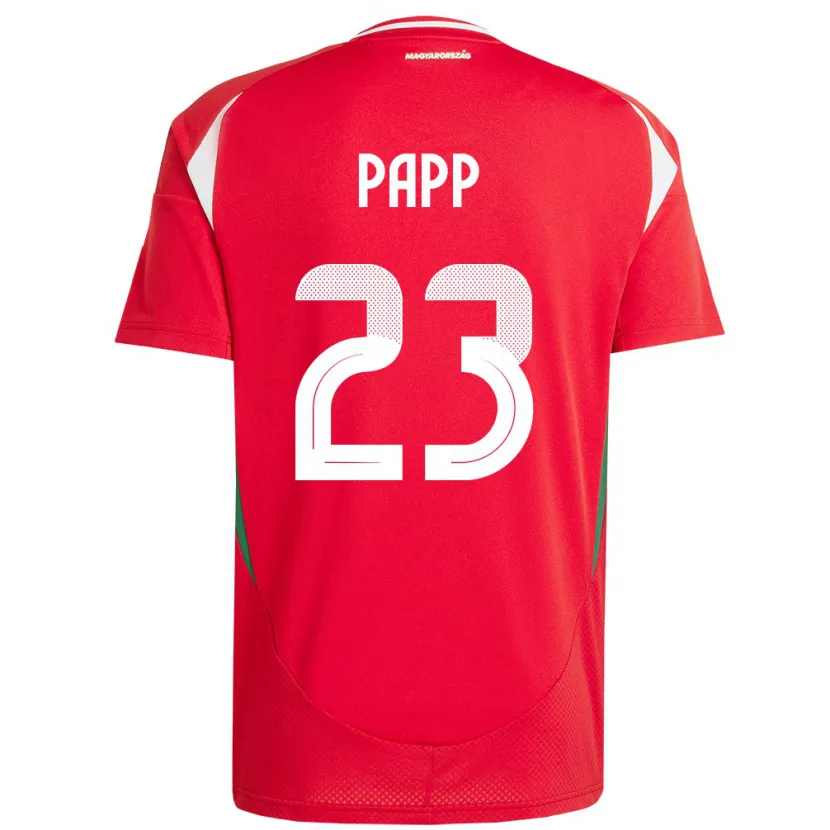 Danxen Kvinnor Ungern Luca Papp #23 Röd Hemmatröja Matchtröjor 24-26 Tröjor T-Tröja