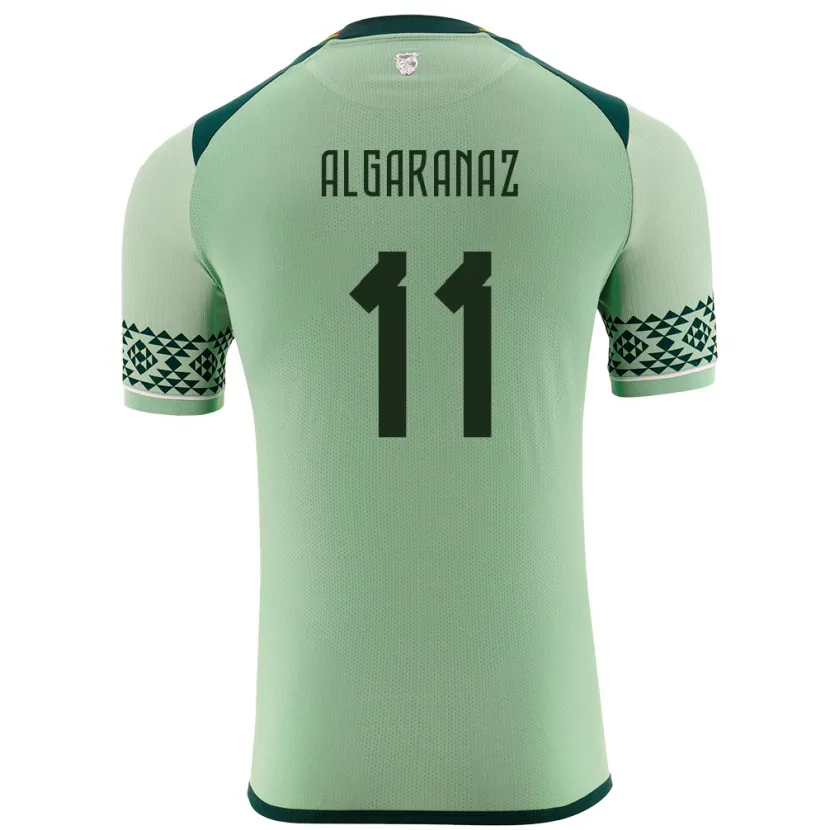 Danxen Kvinnor Bolivia Carmelo Algarañaz #11 Ljusgrön Hemmatröja Matchtröjor 24-26 Tröjor T-Tröja