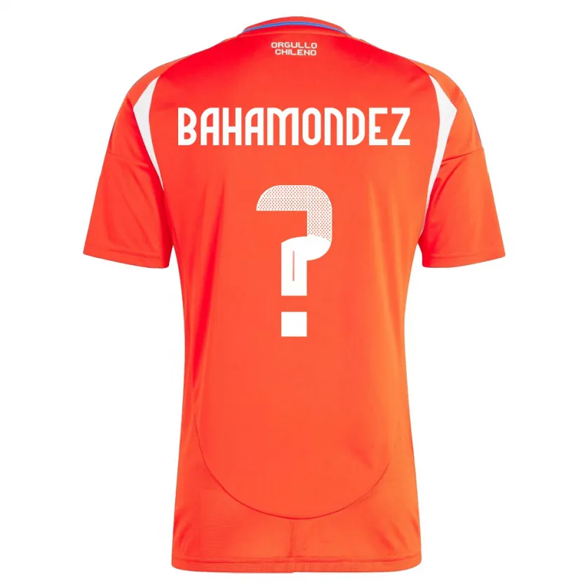 Danxen Kvinnor Chile Taizo Bahamondez #0 Röd Hemmatröja Matchtröjor 24-26 Tröjor T-Tröja