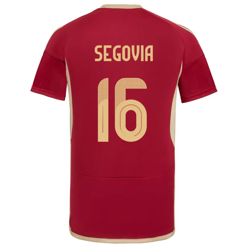 Danxen Kvinnor Venezuela Telasco Segovia #16 Bourgogne Hemmatröja Matchtröjor 24-26 Tröjor T-Tröja