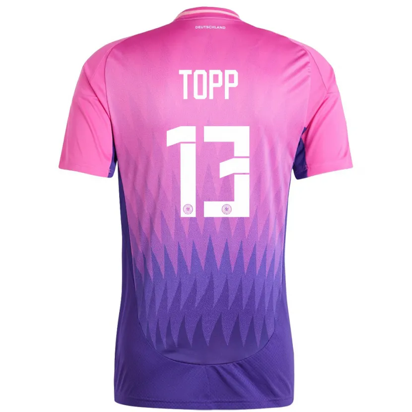 Danxen Kvinnor Tyskland Keke Topp #13 Rosa Lila Bortatröja Matchtröjor 24-26 Tröjor T-Tröja