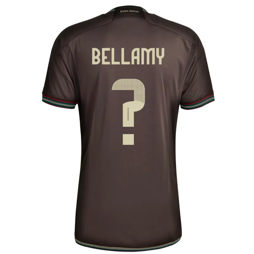 Danxen Kvinnor Jamaica Sydney Bellamy #0 Nattbrun Bortatröja Matchtröjor 24-26 Tröjor T-Tröja