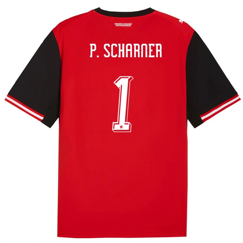Danxen Barn Österrike Paul Scharner #1 Svart Vit Hemmatröja Matchtröjor 26-28 Tröjor T-Tröja