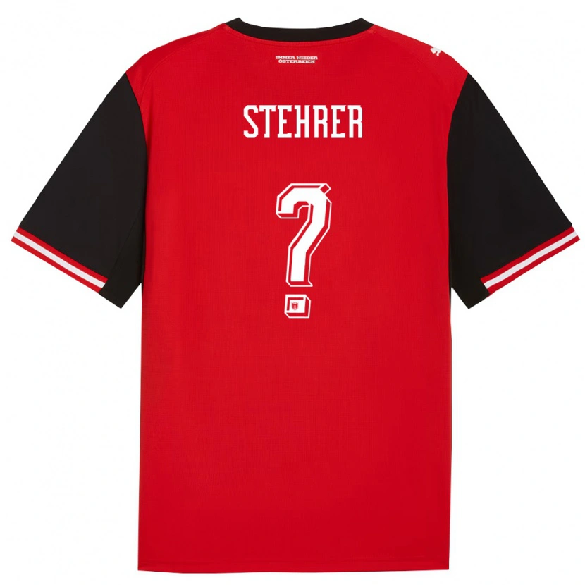 Danxen Män Österrike Erik Stehrer #0 Svart Vit Hemmatröja Matchtröjor 26-28 Tröjor T-Tröja